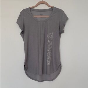 Reebok Women's Gray Short Sleeve Tee